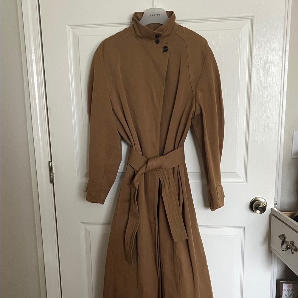 SOEUR Théodore Linen Trench Coat/Jacket